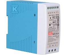 Mean Well MAITINIMO TAIKYMAS DIN bėgeliui 40W 24V 1,7A