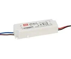 Impulsinis maitinimo šaltinis LED 24V 20W 0.84A IP67, Mean well, LPV-20-24