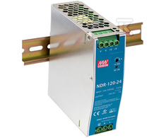 MEAN WELL NDR-120-48, 120 W, 115–230 V, 47–63 Hz, 1,3 A, 16 ms, 89 %