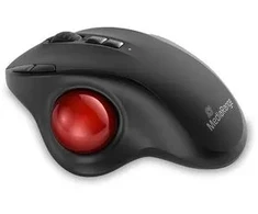 Pelė MediaRange MROS263 myszka Dom Po prawej stronie USB Type-C Manipulator kulkowy 2400 DPI