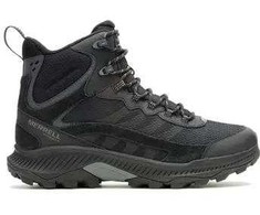 Aukšti turistiniai batai Merrell Speed Strike 2 Thermo Mid WP, juodi