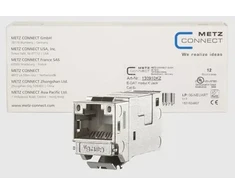 METZ CONNECT E-DAT modulis Keystone Cat.6A lizdas 180°, PU iš 12