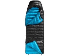 Naturehike CW400 miegmaišis su anties pūkais, dydis L, NH18C400-D-Juodas