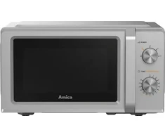 Amica MMF20M4S Sidabrinė mikrobangų krosnelė Solo ant darbastalio 20 L 700 W