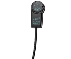 Mikrofonas AKG C411 PP - Mikrofonas pick-up su adapterem Phantom w XLR