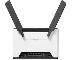 Mikrotik Chateau LTE7 ax belaidis maršrutizatorius gigabito eternetas dviejų dažnių (2,4 GHz/5 GHz) 4G juodas, baltas