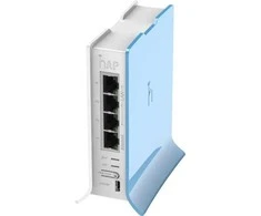 MikroTik hAP lite bokštas | Maršrutizatorius WiFi | RB941-2nD-TC, 2,4 GHz, 4x RJ45 100 Mb/s