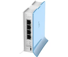 MikroTik hAP lite bokštas | Maršrutizatorius WiFi | RB941-2nD-TC, 2,4 GHz, 4x RJ45 100 Mb/s