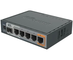 MikroTik hEX S | Maršrutizatorius | RB760IGS, 5x RJ45 1000Mb/s, 1x SFP, 1x USB