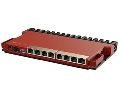 MikroTik L009 stovas | Maršrutizatorius | L009UiGS-RM, 8 x RJ45 1000 Mb/s, 1 x 2,5 Gb/s SFP