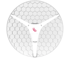 Maršrutizatorius MikroTik LHG XL 5 ac 4 vnt. rinkinys | Kliento įrenginys | RBLHGG- 5ACD-XL4PACK, 5GHz, 1x RJ45 1000Mb/s, 27dBi