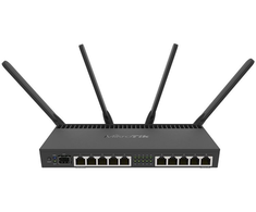 Mikrotik RB4011iGS+5HacQ2HnD-IN | Maršrutizatorius WiFi | Dviejų juostų 1733 Mb/s, 10x RJ45 1000Mb/s, 1x SFP+
