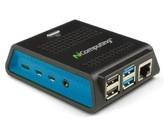 Mini kompiuteris NComputing RX-series RX420 RDP - USFF - be CPU - PC - 1.5 GHz