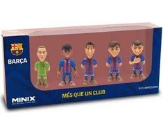 MINIX 5 vnt. pakuotė, 7 cm - FC BARCELONA V2