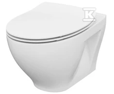 Mito By Cersanit WC dubuo Cersanit Moduo / Savio Clean Kabinti, Slim Free- krintantis lenta (K701-147-ECO)