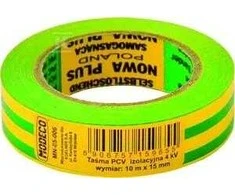 Modeco Izoliacinės juostos 15mm x 10m, spalvotos, 4kW, 10vnt, MN-05-006