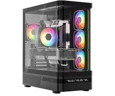 MODECOM Volcano Volcano AQ200 ARGB Midi Juodas