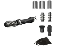 Rowenta Activ UB9540F0 hair styling tool Hot air brush Warm Juodas, Sidabrinis 1000 W