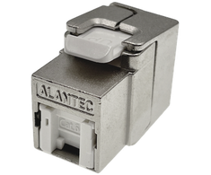 Be įrankių valdomas „keystone“ modulis RJ45 STP cat.6 PoE+ ALANTEC Plus - INTERTEK kokybės testas (JAV) - PADIDINTI PERDAVIMO PARAMETRAI