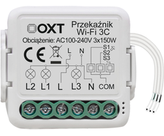 Modulis OXT mini przekaźnik 4 obwody WiFi TUYA T224