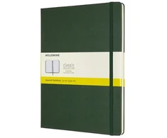 Moleskine Classic Xl 19x25 tt. myrtle žaliasis tinklelis