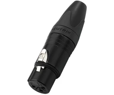 Jungtis XLR/f Neutrik NC3FXX-B
