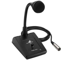 Mikrofonas Monacor PDM-302, 60 - 12000 Hz, 600 O, Cardioid, Dynamic, Wired, XLR-3
