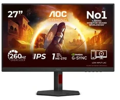 AOC G4 27G4ZR/69 monitorius komputerowy 68,6 cm (27") 1920 x 1080 px Juodas, Raudona