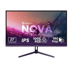 Monitorius Arozzi | Nova | 27 " | IPS | QHD | 16:9 | 180 Hz | 1 ms | 2560 x 1440 pikselių | 350 cd/m2 | HDMI jungtys quantity 2 | Violetinė