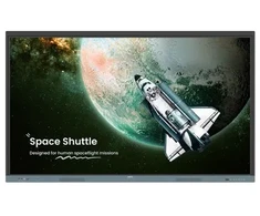Monitorius BenQ RE6504 Interaktyvus płaski panel 165,1 cm (65") 450 cd/m2 4K Ultra HD Juodas, Pilka Ekran dotykowy Procesor įmontuotas Android