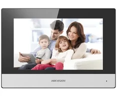 Monitorius DS-KH6320-WTE1/EU Vidinė stotis, 7 colių ekranas, jutiklinis, metalinis korpusas, HIKVISION