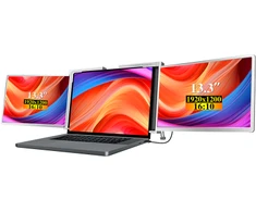 Monitorius Extralink Smart Life S350 13.3" | Przenośne monitory do laptopa | 2 monitory. IPS. 1920x1200