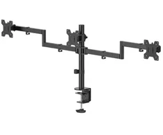 Monitorius Hama 00220899 laikiklis / stovas monitoriams 68,6 cm (27") Stalinis Juodas