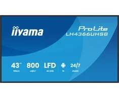 Monitorius Iiyama 43 colių 3840x2160 UHD VA VESA laikiklis 300x300