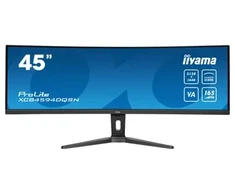 Monitorius IIYAMA XCB4594DQSN-B1 44,5 colio ETE VA DQHD 165Hz 450cd/m2 0,8ms MPRT USB-C dokas DP 2xHDMI KVM 3xUSB3.2 Garsiakalbiai 13cm Aukštis Regul. (P)