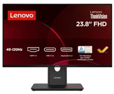 Monitorius Lenovo ThinkVision T24-40 LED ekranas 60,5 cm (23.8") 1920 x 1080 px Full HD LCD Juodas