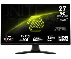 MSI MAG 274CXF monitorius komputerowy 68,6 cm (27") 1920 x 1080 px Full HD Juodas