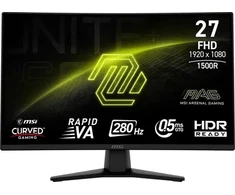 MSI MAG 274CXF monitorius komputerowy 68,6 cm (27") 1920 x 1080 px Full HD Juodas