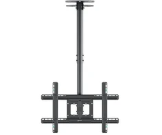 ONKRON Ceiling mount for TV 32"-80" max 68 kg, tilt-swivel, juodas