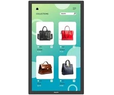 Monitorius Philips 3000 series 32BDL3751T/00 signage display Interaktyvus płaski panel 80 cm (31.5") LCD Wi-Fi 350 cd/m2 Full HD Juodas Ekran dotykowy Procesor įmontuotas Android 24/7