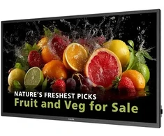 Monitorius PHILIPS 55" UHD 24/7 600 NITS ANDROID SOC WIFI