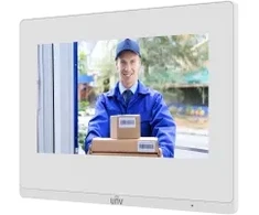 Monitorius Uniview Commax Stacja wewnętrzna wideodomofonu IP (OEI-372S-H-W-Z)