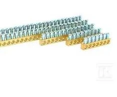 Morek Žalvarinė gnybtų kaladėlė BB111, 111 bėgelių, 1,5-25 mm2, 100A, 1m MAD0111E21