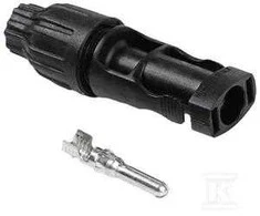 Morek TS4 Negative/Male Connector Solar, Adapteris 4/6mm2 | MAP1006B40