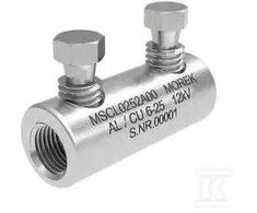 Morek MSCL25 Al/Cu srieginė jungtis 6-25 mm 12kV 2 x aliuminio varžtai MSCL0252A00