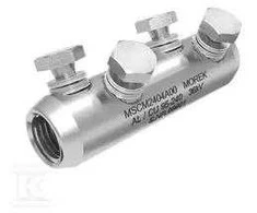 MOREK Złączka śrubowa MSCM240 Al/Cu 95-240mm2 36kV 4xśruba aluminiowa zrywalna MSCM2404A00