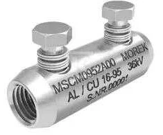 MOREK Złączka śrubowa MSCM95 Al/Cu 16-95mm2 36kV 2xśruba aluminiowa zrywalna MSCM0952A00