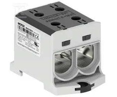 MOREK OTL150-2 jungtis, juodos spalvos, 2xAl/Cu, 25-150mm², 1000V AC / 1500V DC, universalus gnybtas MAA2150S10