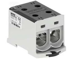 MOREK OTL240-2 jungtis juoda 2xAl/Cu 35-240mm2 1000V AC / 1500V DC universalus gnybtas MAA2240S10
