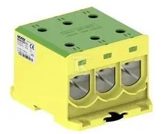 Morek OTL300-3 jungtis geltonai žalia 3xAl/Cu 95-300mm2 1000V AC / 1500V DC Universalus gnybtas MAA3300Y10